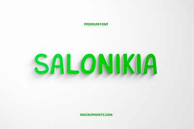 Free Salonikia Display Font font free download font free font freebie