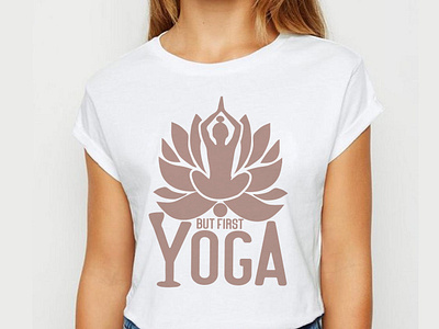 Namaste Yoga t-shirt design branding crative custom custom t shirt design funny shirt graphic design logo namaste namaste yoga t shirt shirt t shirt typography vector yoga yoga design yogashirt