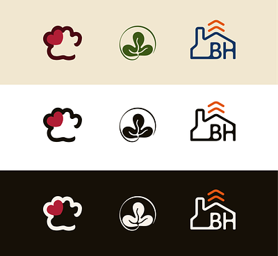 Logos branding design eco graphic design illustration logo