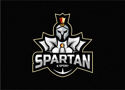 Spartan Esport Logo Design branding colorful design graphic design illustration logo mascot spartan