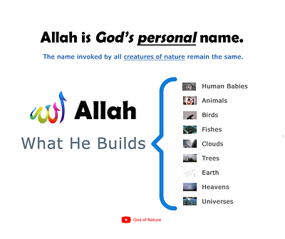 Illustration of Allah's Power branding design graphic design illustration