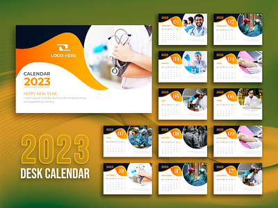 2023 Calendar Design Template 2023 2023 calendar adventure branding calendar design desk desk calendar graphic design illustration logo social media marketing post social media sale ui vector wall wall calendar