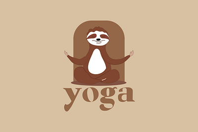 sloth t-shirt design | yoga t-shirt branding creative custom custom t shirt design funny graphic design illustration namaste namaste yoga new shirt sloth sloth shirt t shirt design typography vector yoga pose