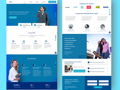 Investment Company Landing Page investment company landing page product design ui uidesign ux webdesign