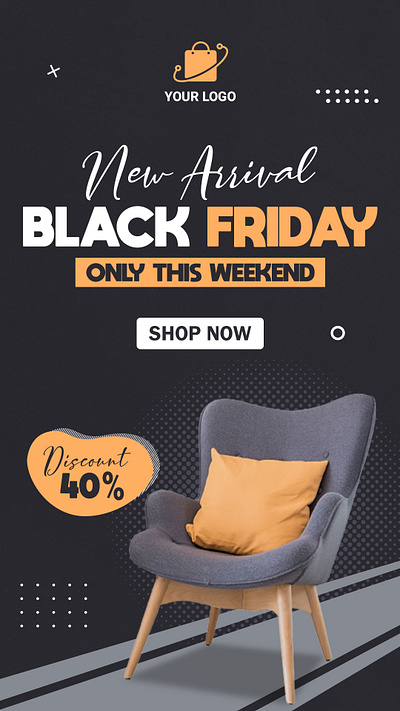 Black Friday Discount Sale branding design graphic design illustration logo typography ui vector