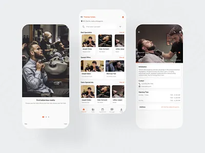 Salon App Screen Of ProKit Biggest Flutter UI Kit android app best flutter ui templates best salon flutter app best selling flutter ui kit biggest flutter ui kit flutter app flutter apps flutter ui template ios app mobile app mobile apps salon app salon apps salon flutter app ui ui kit ui kits ui template uidesign uiux