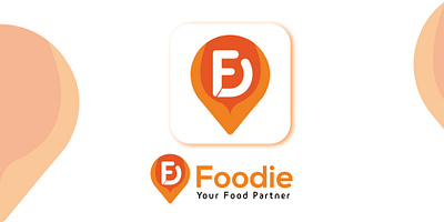 Food Delivery Partner Logo Design food fooddelivery fooddeliverylogodesign logo logodesign