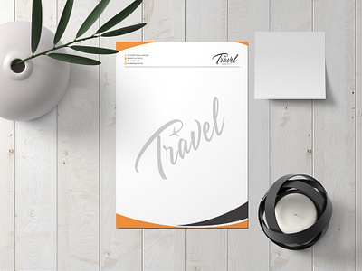 Simple Letterhead design branding design freelancing graphic design illustration logo typography ui ux vector