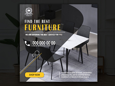 #FURNITURE BANNER.... banner branding design furnitures graphic design photoshop social media