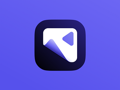 AI video synthesis digital human APP logo ai app design icon design logo ui vector