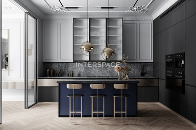 Neoclassical Kitchen Design Malaysia - Interspace home renovation malaysia interior design interior design selangor