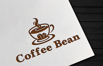 Coffee Bean brand identity branding design illustration illustrator logo logo design logodesign ui vector