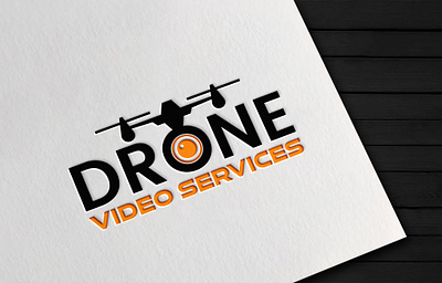 Drone Video Services brand identity branding design illustration illustrator logo logo design logodesign vector