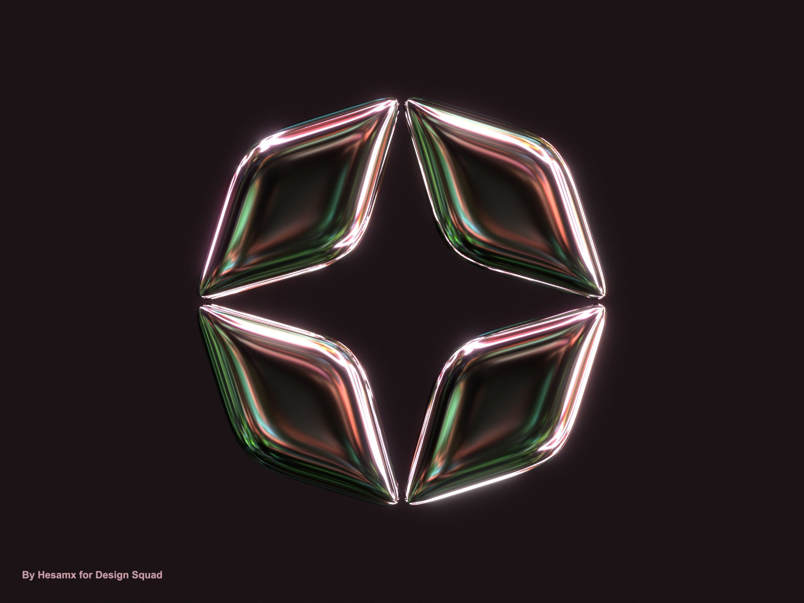 Mercedes-Benz Chromatic Logo by Hesam Sanei ✦ on Dribbble