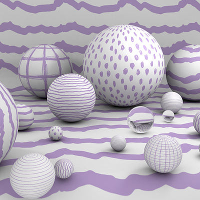 Psychedelic spheres 3d 3d animation abstract animation digital illustration graphic design illustration motion graphics