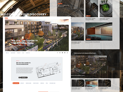 website for architecture company,