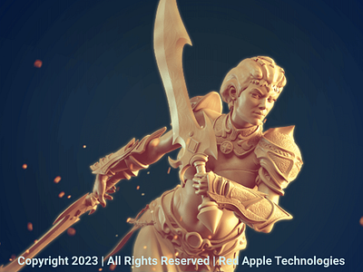 Character Modelling - Red Apple Technologies 2d character art 3d character art character art character design concept art