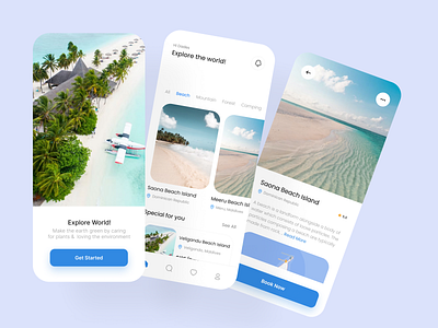 Travel App apps branding design graphic design illustration logo mobile udacoding ui web