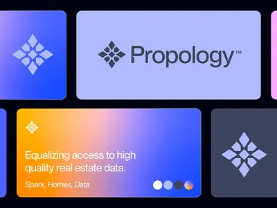 Propology - Logo Concept v4 ai brand identity design branding creative logo custom lettering data fast future gradient logo home logo modern logo propology service space spark star tool typography visual identity design