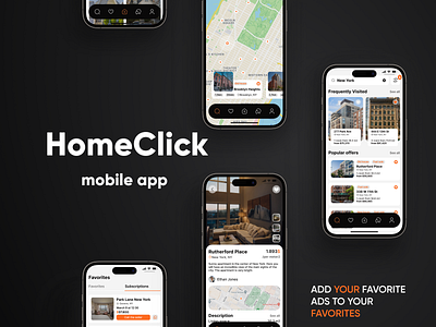 HomeClick Design 3d animation app branding design flat furniture graphic design icon illustration logo minimal motion graphics sites typography ui ux vector web website