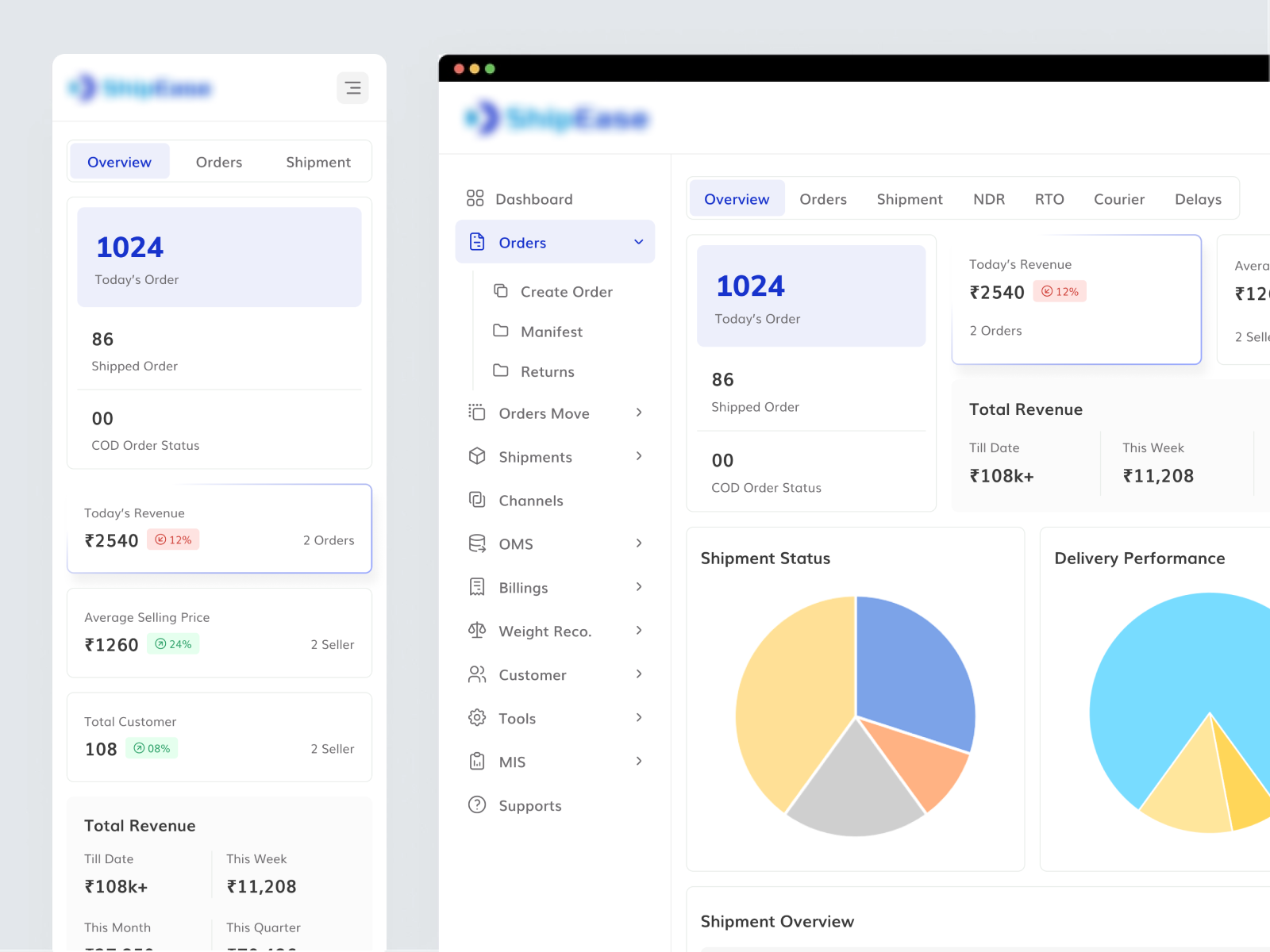 Example of Minimal Web App Design