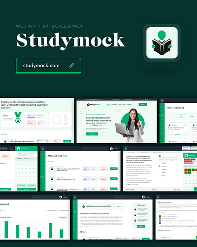 We develop Studymock — Test Series Platform (Webapp) jaraware jarawareinfosoft studymock