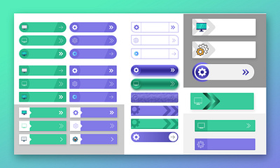 Unique Buttons Designs creative idea design figma graphic design navigation ui unique buttons ux website
