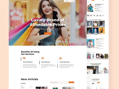 #landing#landingpage#ecommerce#fashion#ecommercelandingpage#desi app branding design designs ecommerce ecommerce landing page fashion graphic design illustration landing landing page ui ux vector website website design