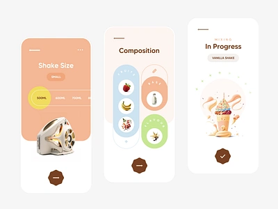 Shaker Companion Mobile App app clean design flat illustration mobile ui ux