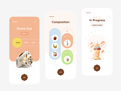 Shaker Companion Mobile App app clean design flat illustration mobile ui ux