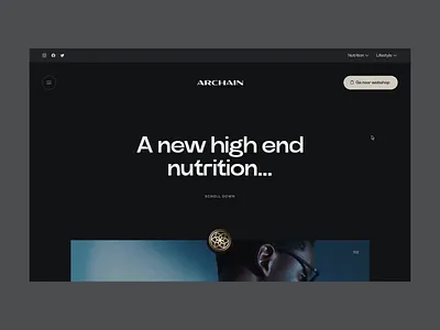 Archain © 2023 amsterdam animations archain dennis snellenberg high end hover mrboost nutrition page transition protein rotterdam scrolling sports whey