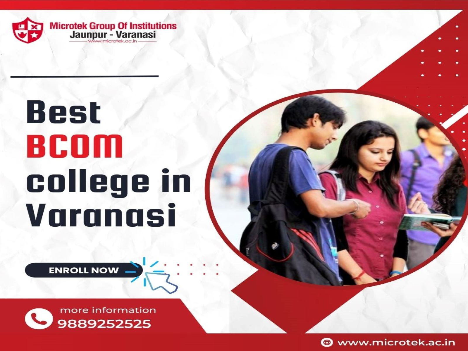 Best college in Varanasi by Microtek College of Management