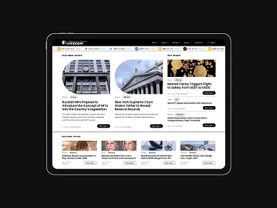 Coinpaper boutique agency crypto custom software development custrom software development design design studio magazine media outlet news technology partner ui ui design uiux ux ux design wayf wayf digital web3