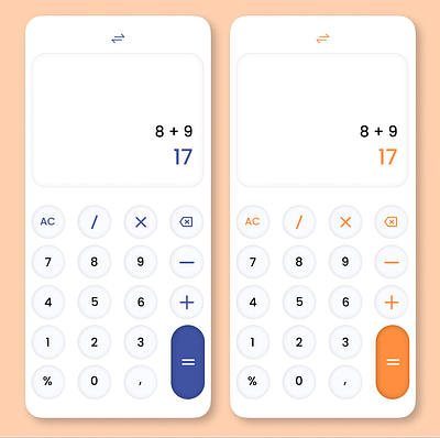 Calculator - UI Challenge 04 design ui ux