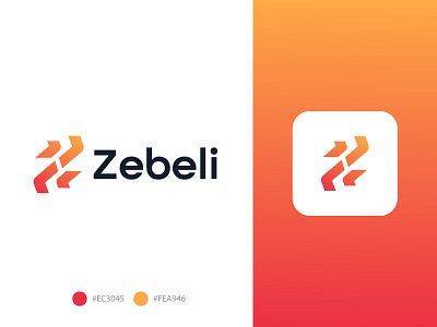 Zebeli abstract logo brand identity brand mark branding creative logo graphic design icon logo logo design logo designer logos minimalist logo modern logo popular logo simple visual identity