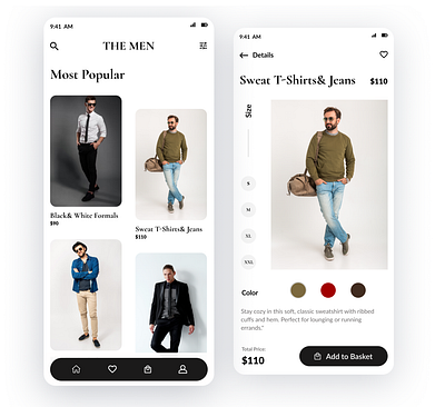 THE MEN app dailyui design designer ui uidesign uishorts uiuxdesign ux