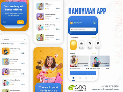 Handyman App Development app development handyman app development mobile app development on demand app