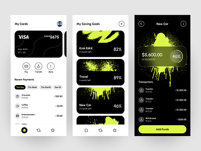 Finance Mobile App banking app finance mobile app ui ux