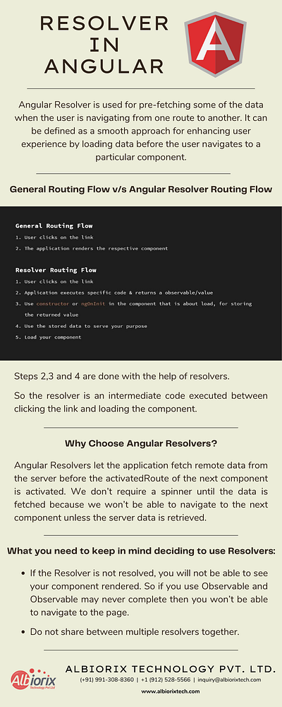 Resolver in Angular software development