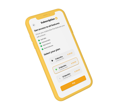 Subscription UI design illustration mobile app ui ui design uidesign uiux ux