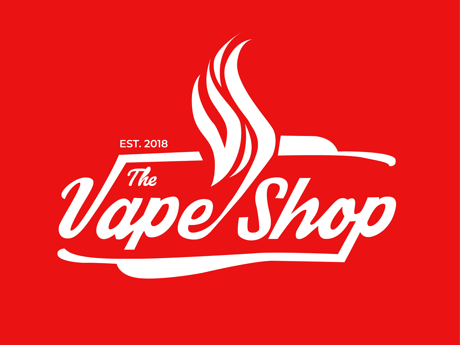 The Vape Shop Logo Design by Suman Khanal on Dribbble