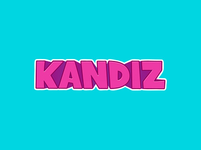 Logo Kandiz branding candy design graphic design logo