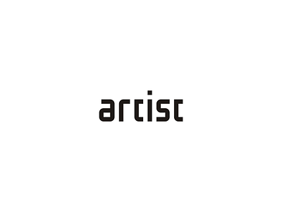 artist artist design graphic design letters logotype minimal minimalist minimalistic simple simplicity