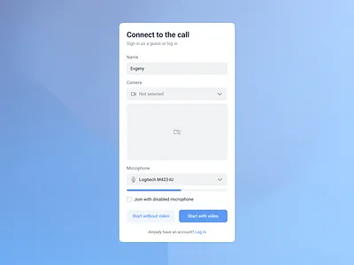 Connect to the call audio call connect connect to the call link meeteng microphone setting video