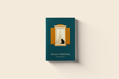 Sulla finestra Cover Book book books cat illustration cover cover book cover book design cover book illustration cover books graphic design illustration cover book window window cover book windows