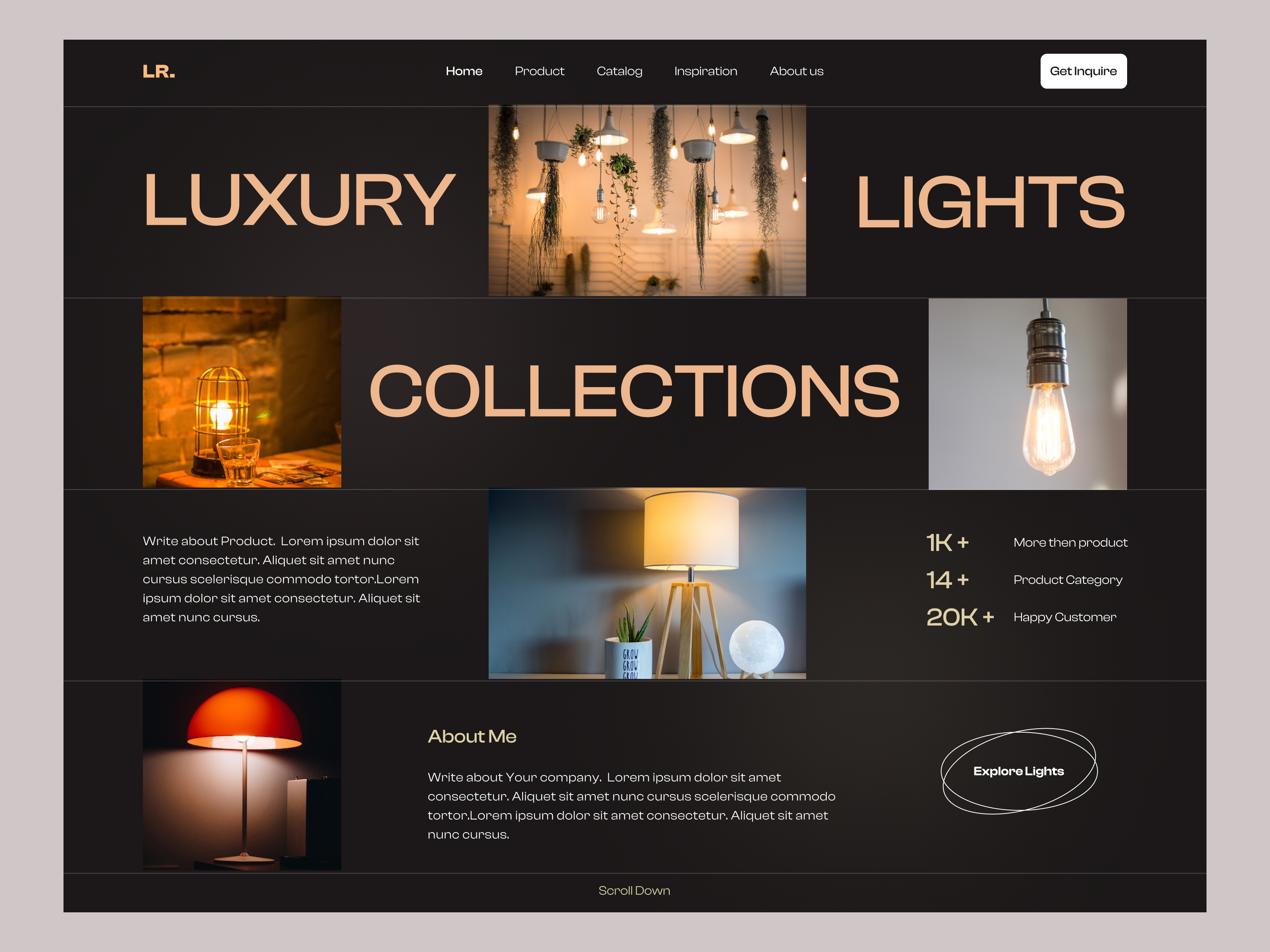 Led Website designs themes templates and downloadable graphic