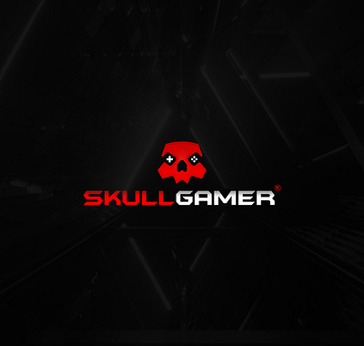 Skull Gamer mark brandidentity branding gaming gaming logo inspiration logo logo design