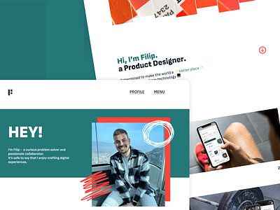 ✨ New Portfolio ✨ designer portfolio product designer ui ui design uiux designer ux ux design website work