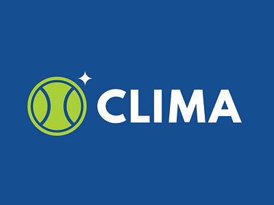 CLIMA | Sports Logo graphic design logo sports tennis