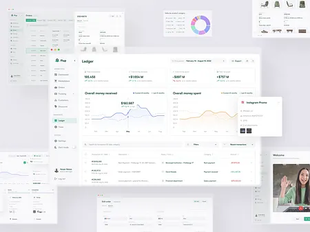 Erp Dashboard designs, themes, templates and downloadable graphic ...